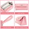 Sooez Super Large Pencil Case, Big Capacity Pencil Bag with 3 Compartments, can hold 100 pencils, Cute Pencil Pouch with Zipper, Portable Stationery Pen Bag, Aesthetic School Supplies For Girls, Pink